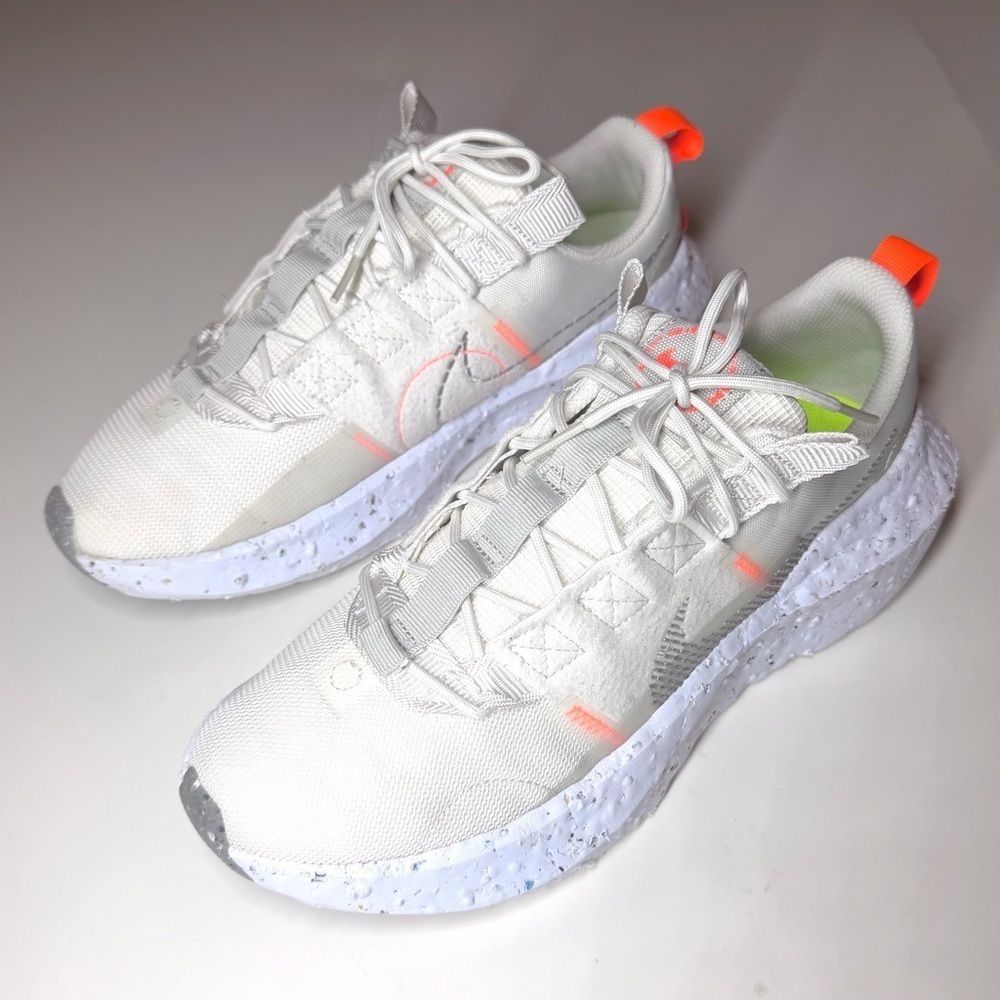 Nike Women’s Crater Impact Summit White Grey/Fog Running Shoe Size- 9.5 - Picture 6 of 9